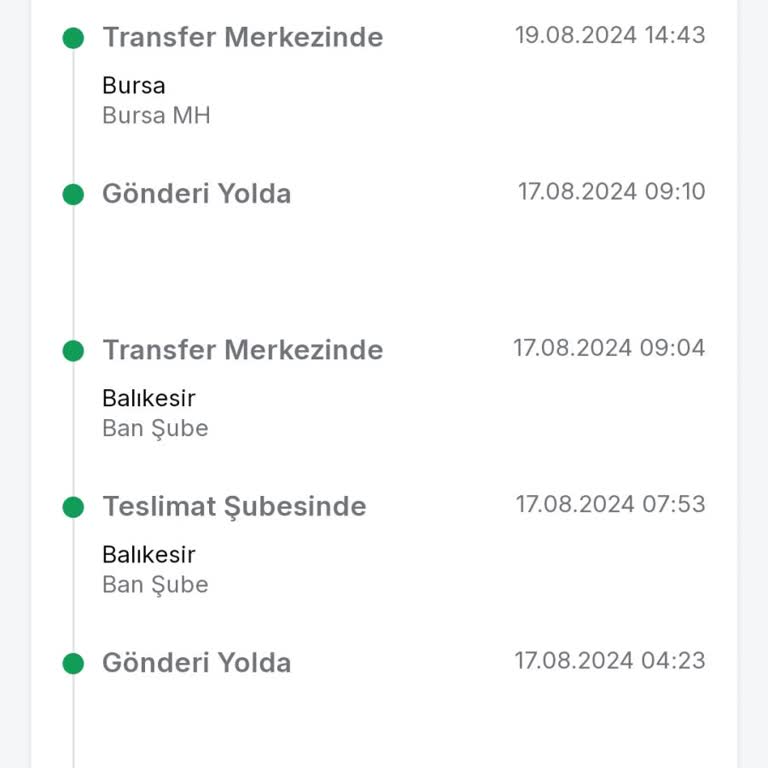 Trendyol Express Kargom Elime Ulaşmadan Sürekli Transfer Sürecine Giriyor