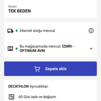 Decathlon Da İade Problemi