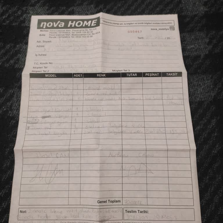 Nova Home Mağazasından Alınan Yatak Odası Teslimat Ve Montaj Sorunları