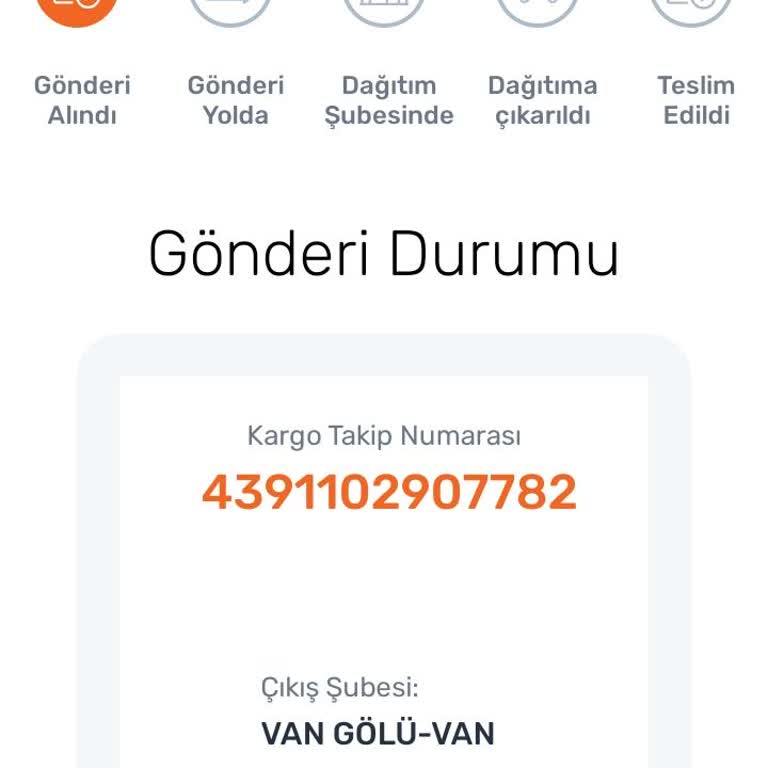 Aras Kargo Hala Gönderi Alındı Diyor