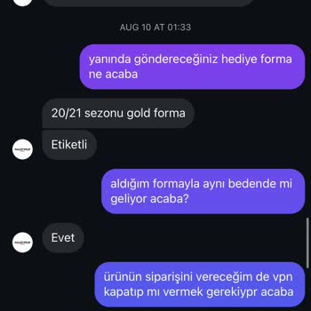 Halley Wear Sayfası Sahibinin Yaptığı Saygısızlık