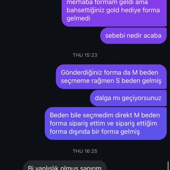 Halley Wear Sayfası Sahibinin Yaptığı Saygısızlık