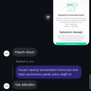 Shopier'den Ürün Satan Halley Wear Sayfa Sahibinin Yaptığı Saygısızlık