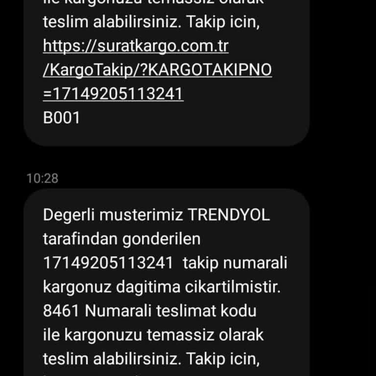 Sürat Kargo Etimesgut Şubesi Kargo Teslimat Sorunu