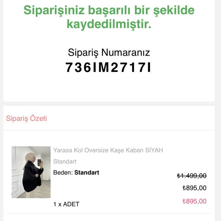 Ardenscarf (Instagram) Ardenscarf Siparişi Göndermiyor