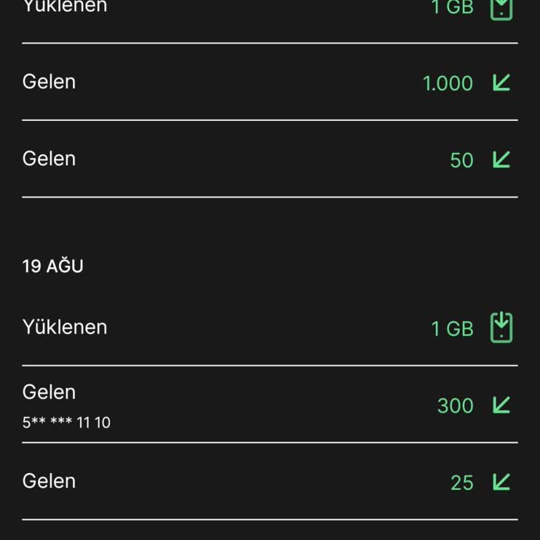 Kim GB İster İnternet Yükledim Gözüküyor Ama Gelmedi