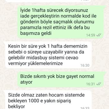 Vodafone Her Şey Yanımda Ürün Teslimatı Ve Müşteri Hizmetleri Sorunu