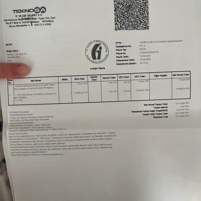 Teknosa Yanıltıcı Bilgi Ve Yetersiz Müşteri Hizmeti