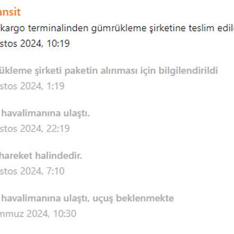 MNG Kargo Gümrükte Bekletme Sorunu
