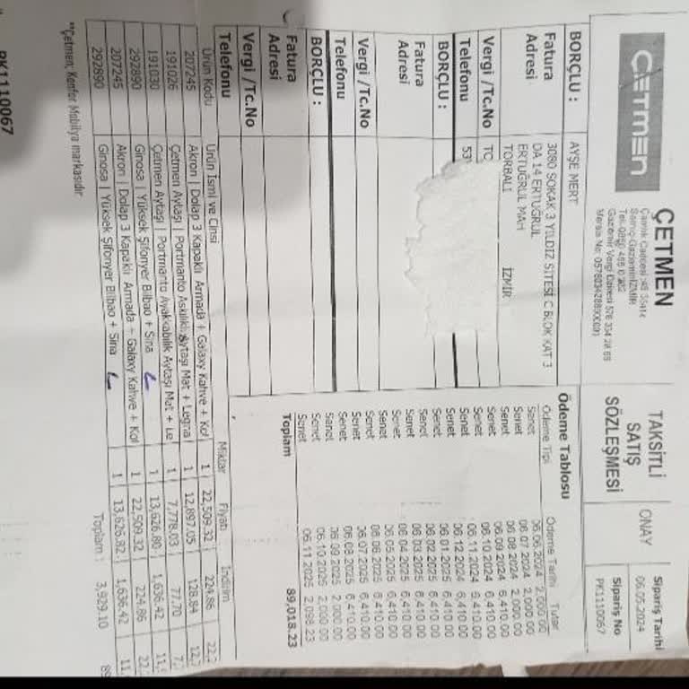 Konfor Mobilya Teslimat Ve İptal Sürecinde Yaşanan Sorunlar