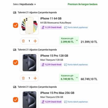 Hepsiburada Ürünümü Benden Habersiz İptal Etti