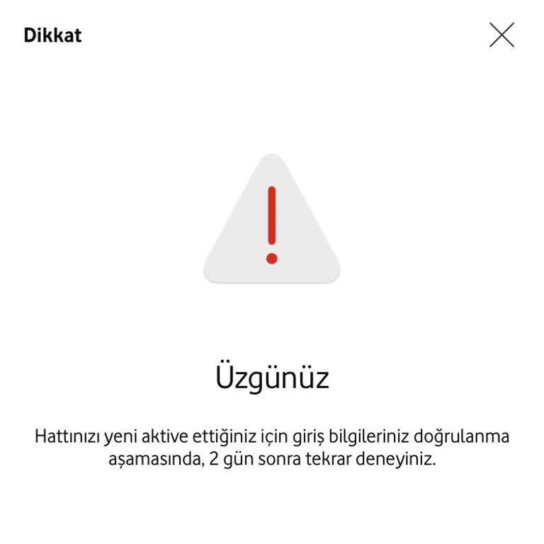 Vodafone'da Hattım Açıldı Ama Hizmet Alamıyorum