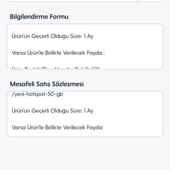Turkcell Hotspot Paketi Sözleşme İhlali