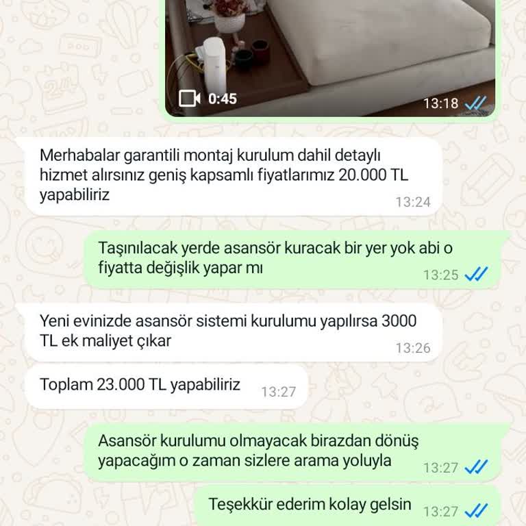 İstanbul Nakliyat Nakliyat Firmasının Tutarsız Fiyat Politikası