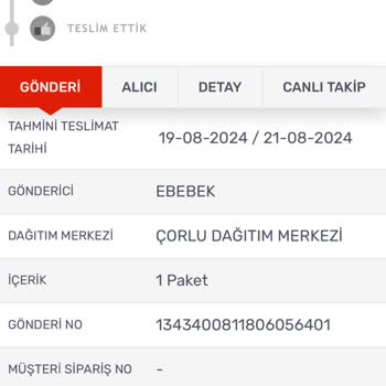 N11 Siparişim Kargoda 1 Haftadır Hareketsiz, N11 Pişmanlıktır.