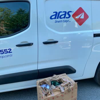 Aras Kargo Kırık Islanmış Kargo Teslimatı