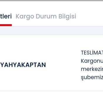 Aras Kargo Teslim Edilmeyen Sipariş