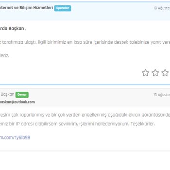 Keyubu VDS Sunucu Hizmeti Ve IP Adresi Sorunu