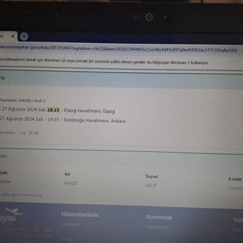 AJet Uçağa Kabul Edilmeme