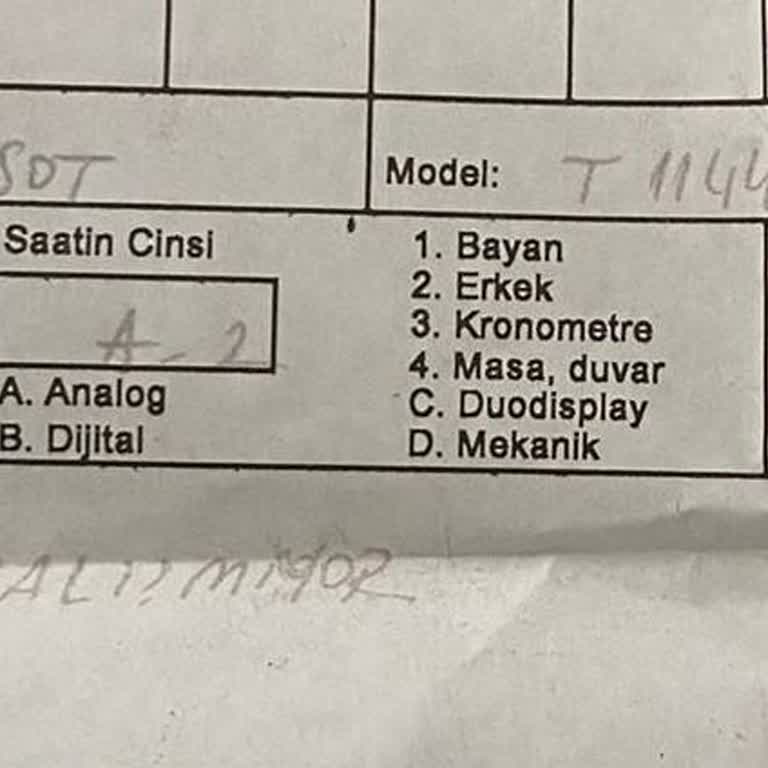 Garantiden Geri Dönmeyen Ürün. Konyalı Saat