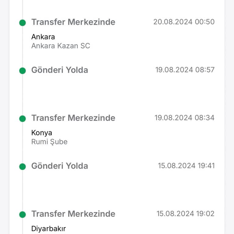 Trendyol Express Trendyol Kargom Yanlış Şehirde