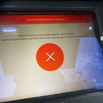 TEB KKTC ATM Para Vermedi Hesaptan Para Düştü
