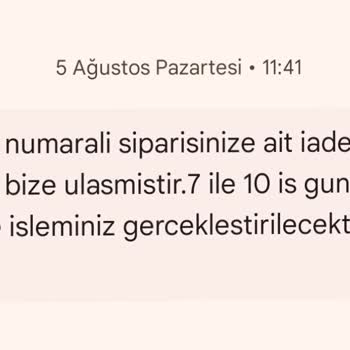 Sefamerve Para İadesinin Ödenmemesi