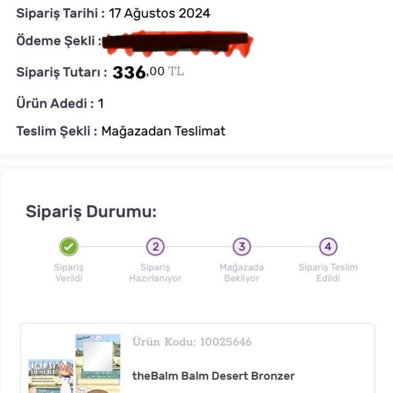 Gratis Siparişim Hala Kargolanmadı
