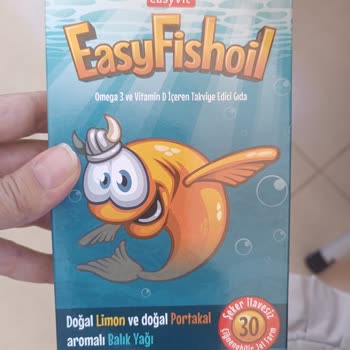 Trendyol'dan Aldığımız Easy Fish Oil
