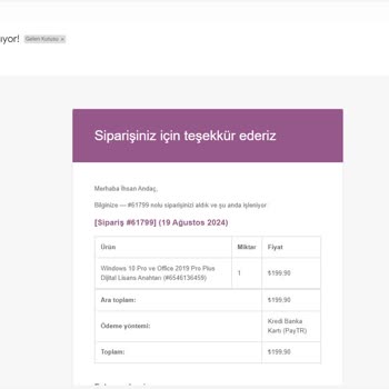 Keysepeti.com Key Sepeti Sitesinde Yaşanan Sipariş Sorunu