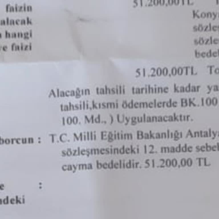 Antalya Vals Sanat Merkezi Tarafından Başlatılan Hukuksuz İcra Takibi