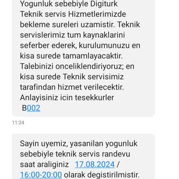 Digiturk Müşteri Temsilcileri İşi Bilmiyor Ve Müthiş Bir Bilgi Eksikliği Var.