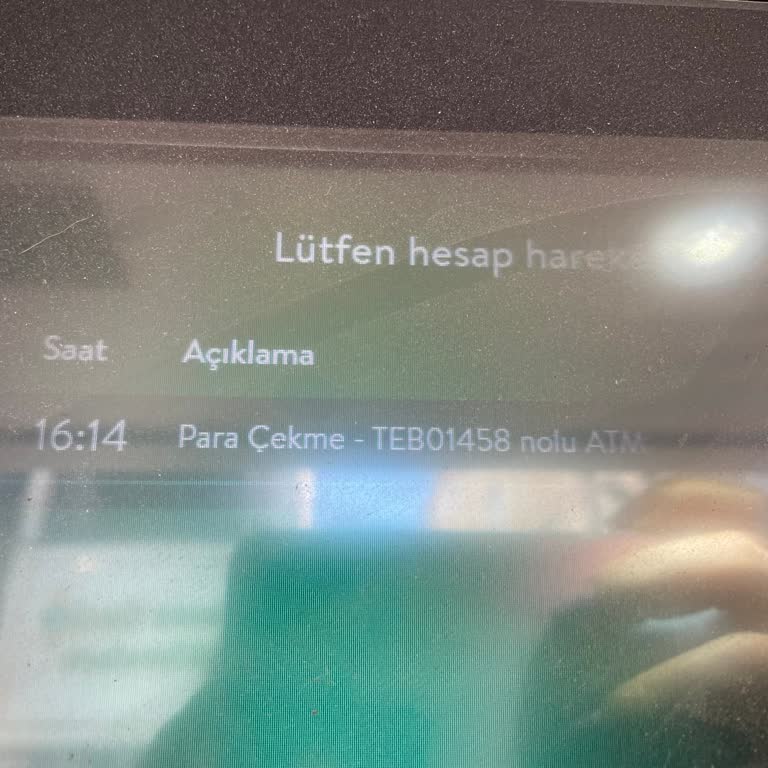 TEB ATM Para Sıkışma Sorunu