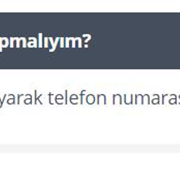 Passolig Kart Telefon Numaramı Güncelleyemiyorum
