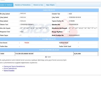 Aras Kargo Kuşadası Soğucak Bölgesine Kargo Teslim Edemiyor
