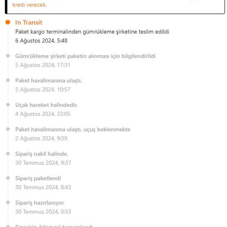 Temu Siparişlerinde Gümrükleme Ve MNG Kargo Gecikmesi