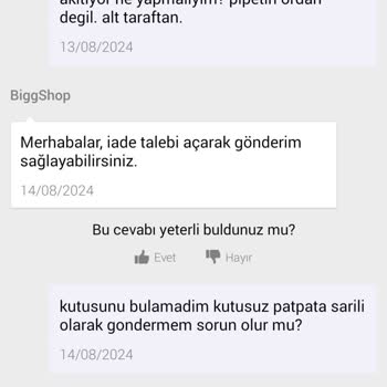 N11 Üzerinden Aldığım Ürün Kusurlu Ve İade Süreci Sorunlu