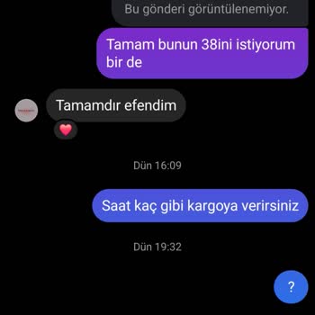 Modaglow.co (Instagram) Kampanya Sonrası Yaşadığım Mağduriyet