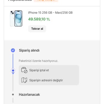 Hepsiburada Satışı Hatalı Fiyat Sebebiyle İptal Etti