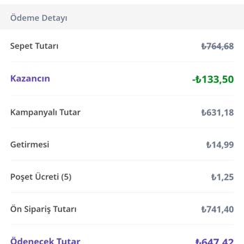 Getir Kredi Kartlarından Fazla Para Çekiyor