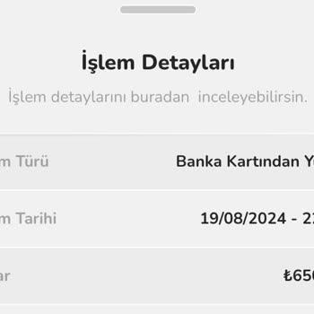 Nays Hesaba Para Aktarılmadı