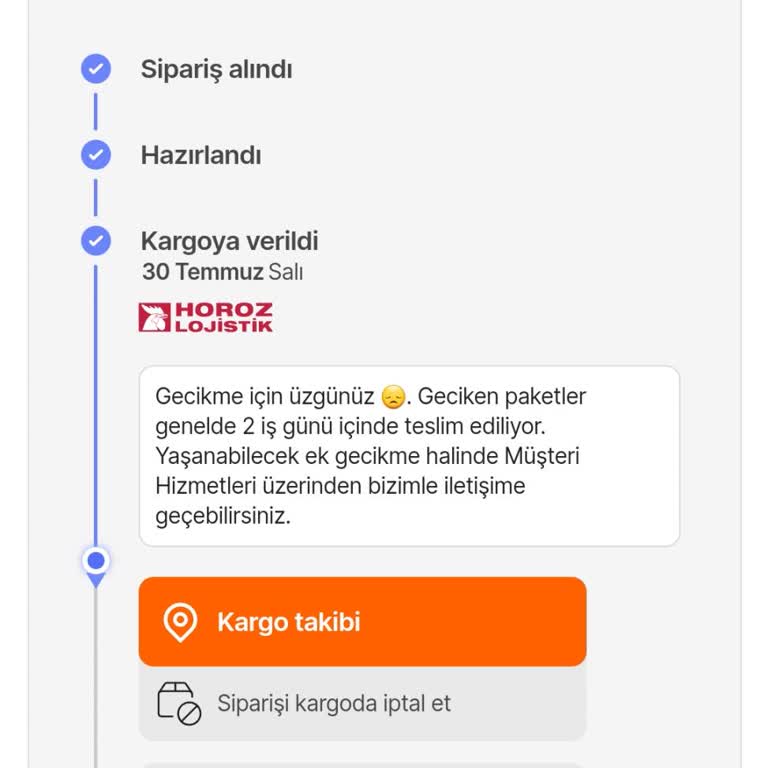 Horoz Lojistik 10 Gündür Ürünümü Samsun Depoda Tutuyor
