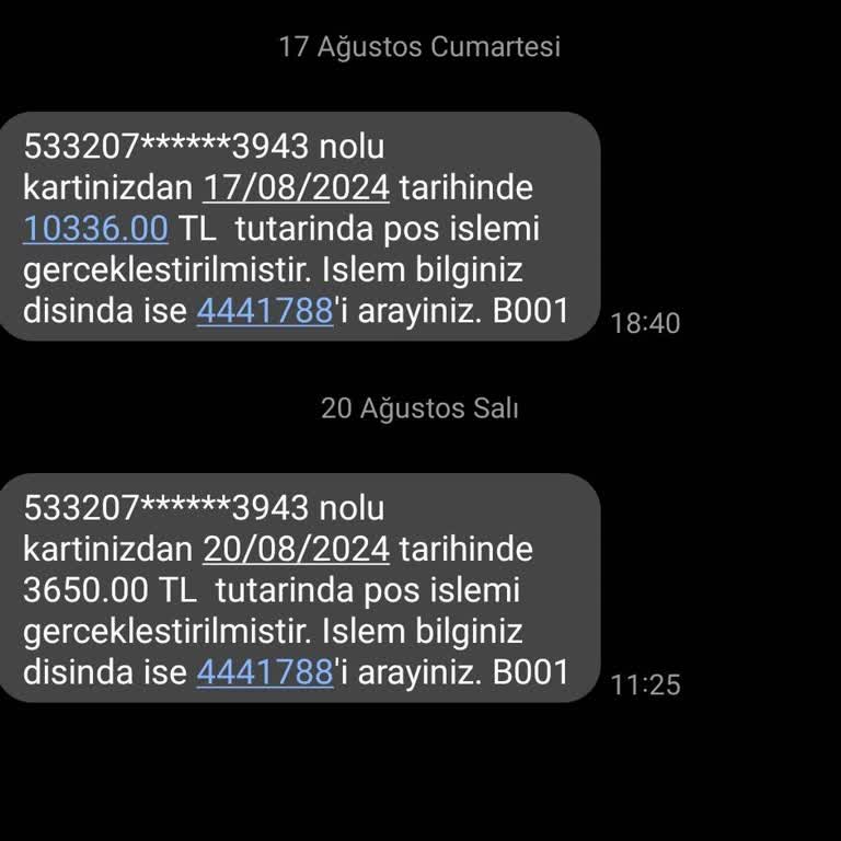PTT Kargo PTT'den Gelen Mesaj