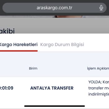 Aras Kargo Kargomu Bir Türlü Getirmiyor