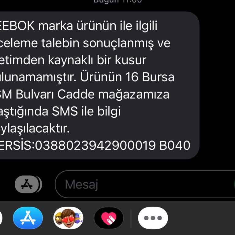 FLO Şikayet Reebok Marka