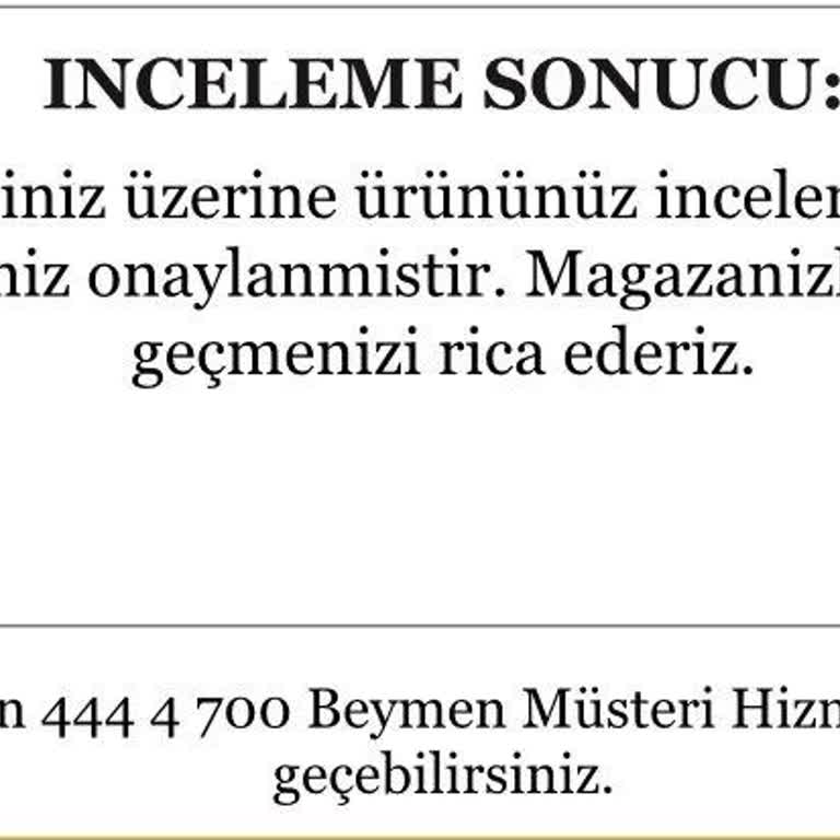Zorlu Beymen İncelemedeki Çantamı Aylardır Vermiyor