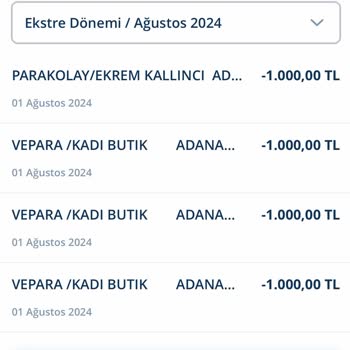 Vepara Bilgim Dışında Hesabımdan Para Çekildi