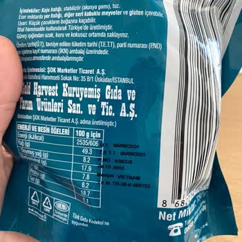 Amigo Marka Kaju Çerezi Çürük Çıktı