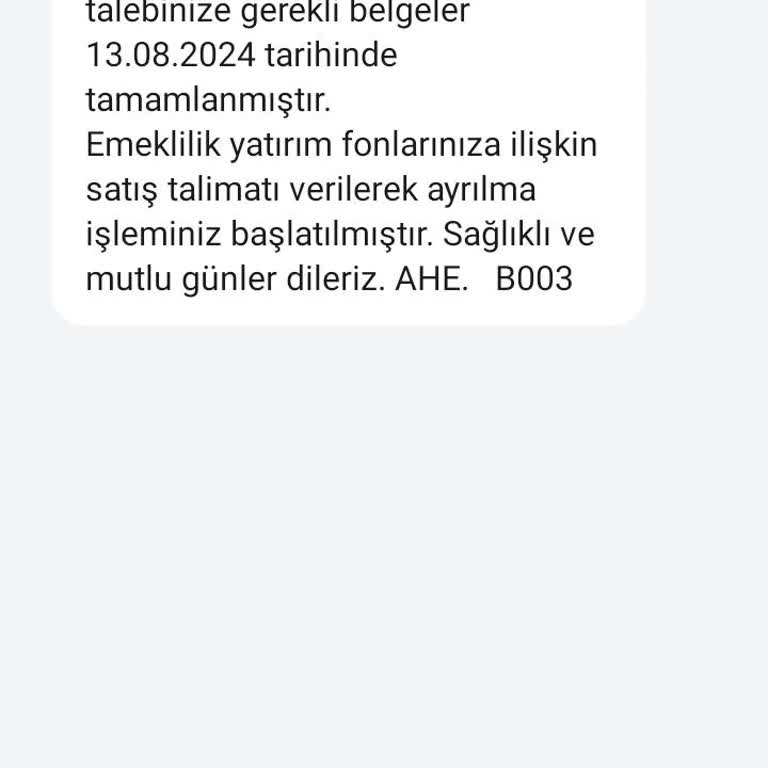 Anadolu Hayat Emeklilik Bireysel Emeklilik Sisteminde Ödeme Sorunu Ve Kesintiler
