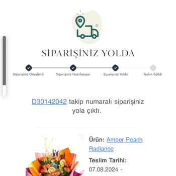 Taze Çiçek (tazecicek.com) Teslim Edilmeyen Sipariş, Yanlış Beyan Ve Cevapsız Şikayet
